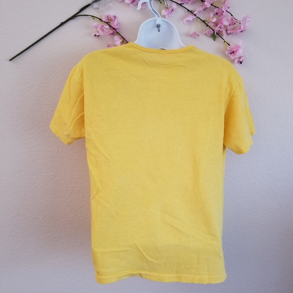 Vintage Lady T graphic frog yellow shirt large - Picture 3 of 9